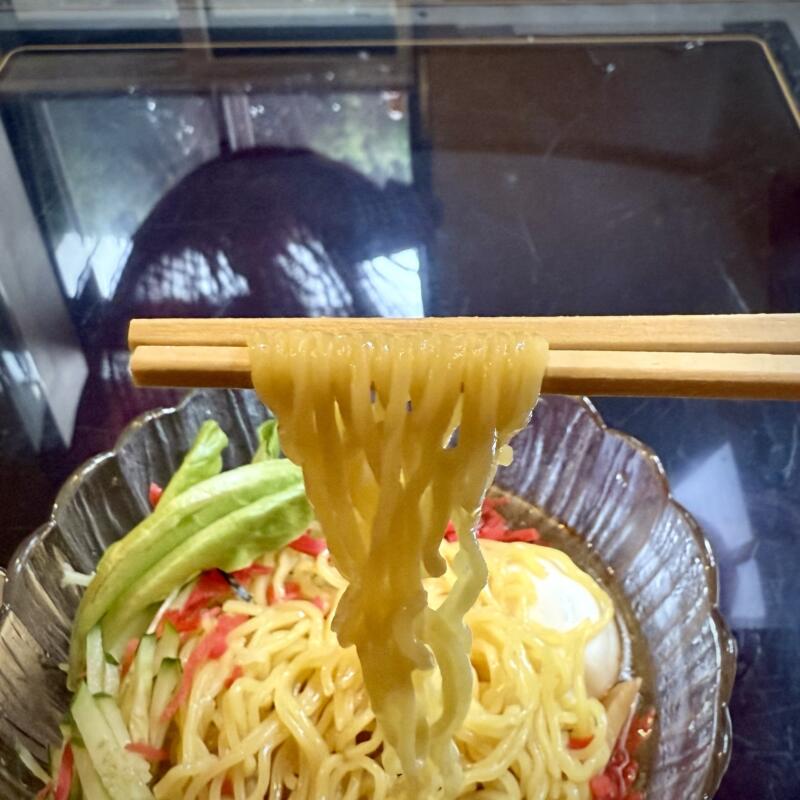 ジュテーム Je t'aime 珈琲 樹庭夢 秋田県にかほ市象潟町 冷やし麺 冷やし中華 冷たいラーメン 麺