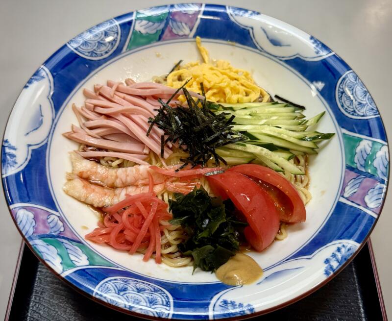はまなす食堂 レストランはまなす 秋田県にかほ市金浦 にかほ市温泉保養センターはまなす内 冷し中華 冷やし中華