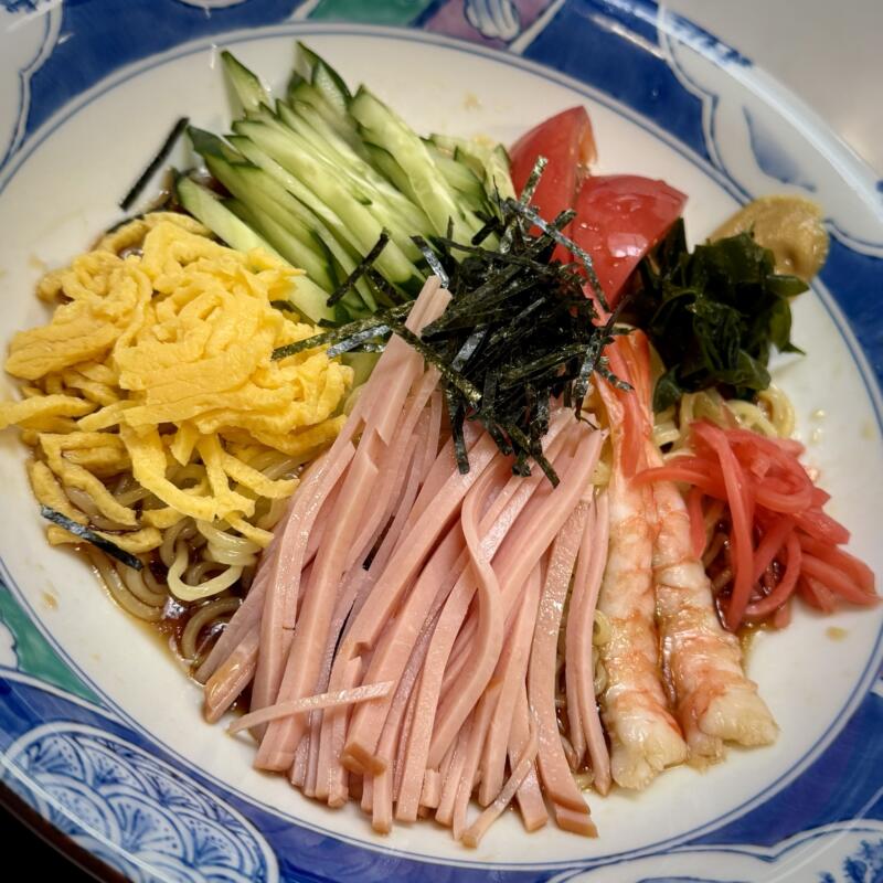 はまなす食堂 レストランはまなす 秋田県にかほ市金浦 にかほ市温泉保養センターはまなす内 冷し中華 冷やし中華 具