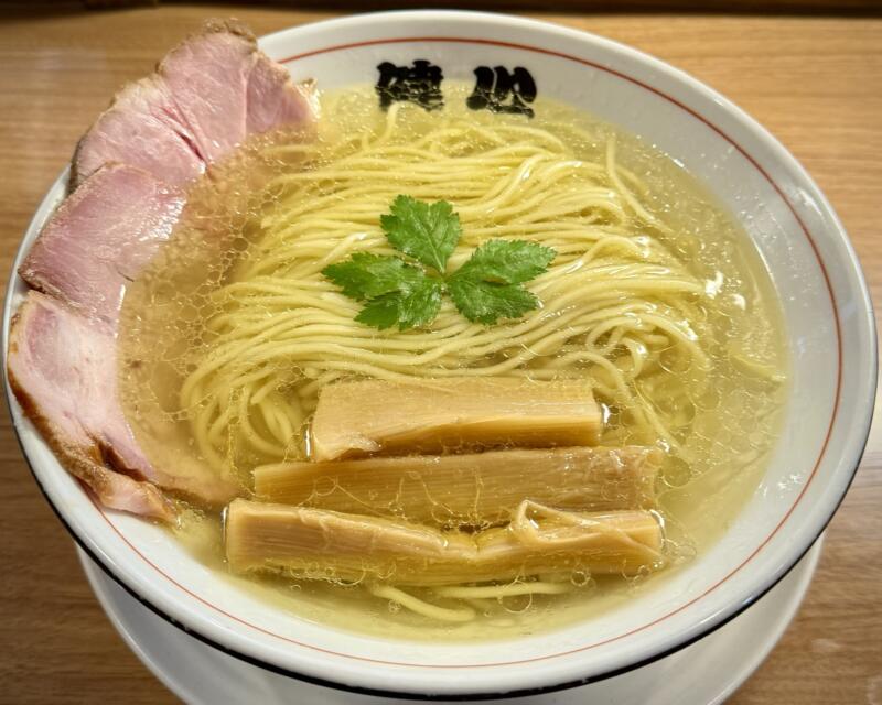 らーめん 健心 けんしん 山形県山形市中野目 鶏しおらーめん 塩ラーメン