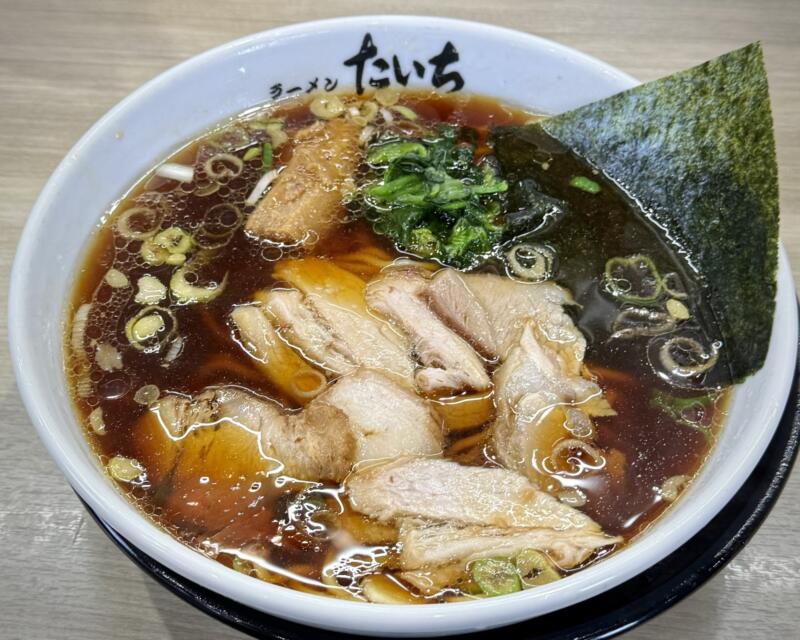 ラーメン たいち 堺東町店 新潟県長岡市堺東町 ラーメン 新潟ご当地 長岡生姜醤油ラーメン