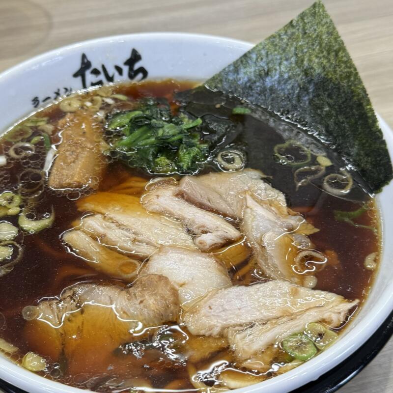 ラーメン たいち 堺東町店 新潟県長岡市堺東町 ラーメン 新潟ご当地 長岡生姜醤油ラーメン 具