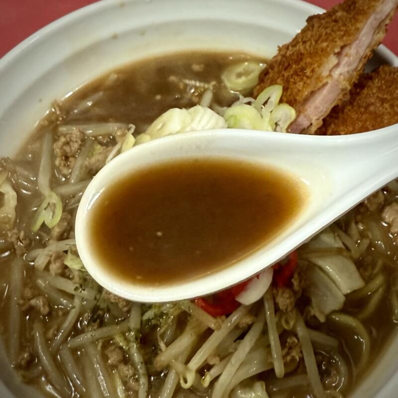 中華料理 大輦 御殿通店 だいれん ごてんどおりてん 千葉県船橋市本町 京成船橋 ソースらーめん 船橋ご当地 船橋ソースラーメン ハムカツトッピング スープ