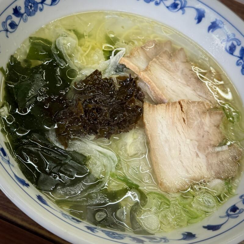 さすけ食堂 艶ちゃんのさすけ食堂 千葉県富津市金谷 浜金谷駅 カジメ半フライ カジメらーめん カジメラーメン 海藻塩ラーメン 具