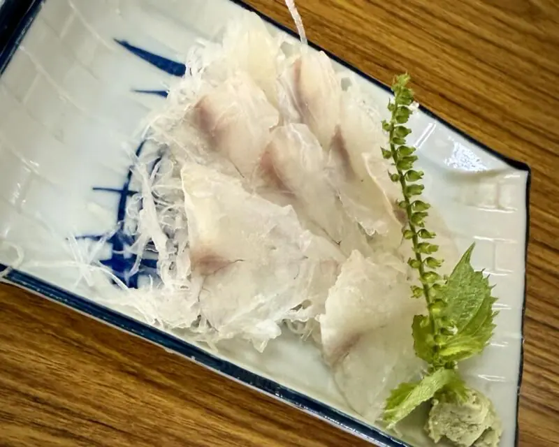 ニコニコドライブイン 千葉県富津市竹岡 上総湊駅 お勧め ひらめの刺身