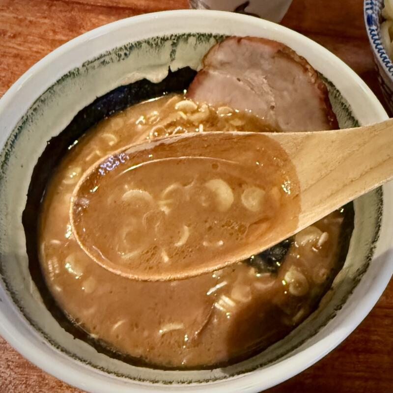 つけソバ いしい 千葉県市川市市川 国府台駅 つけソバ(並) 濃厚豚骨魚介系 つけ麺 つけ汁 スープ