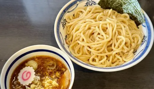 自家製麺 ご藤＠千葉県船橋市宮本・大神宮下にて生姜つけめんをオーダー！旨・甘・辛なコクのあるスープとタップリの生姜の爽快な風味のコントラストが精妙な美味つけ麺♪