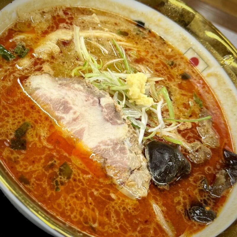 鬼そば藤谷 総本店 秋田県大仙市長野 旧中仙町 道の駅なかせん ドンパン節の里内 世界の炙り辛味噌らぁ麺 辛味噌ラーメン 具