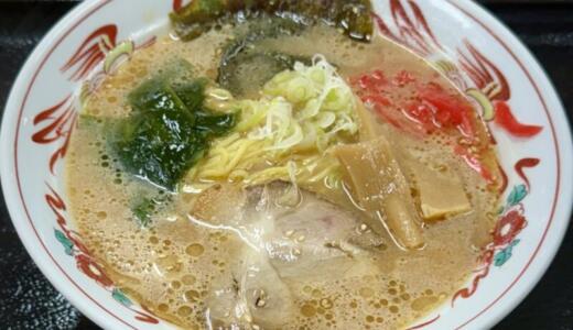 レストラン四季＠秋田県大仙市協和船岡にてラーメン(ごま正油)をオーダー！まろやかな醤油スープに胡麻香るユニークな一杯を食べつつ気になる熊カレーをチラ見♪