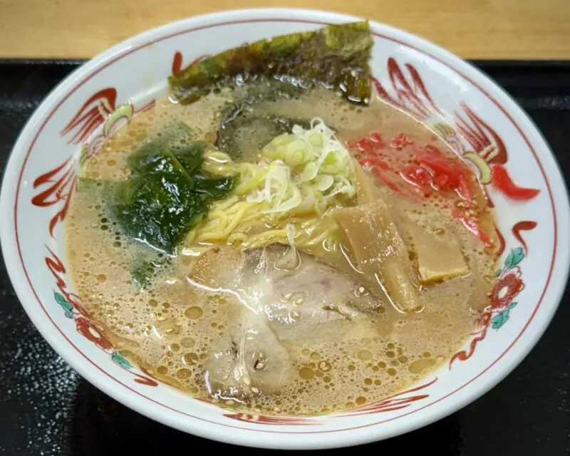 レストラン四季@秋田県大仙市協和船岡 協和温泉 四季の湯内 食堂 食事処 ラーメン ごま正油 胡麻醤油ラーメン