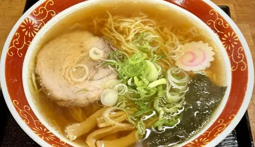 屋台の中華そば 橋龍＠岩手県盛岡市みたけにて屋台の中華そばをオーダー！ネーミングの妙を感じるほっこり美味しいノスラーな一杯♪