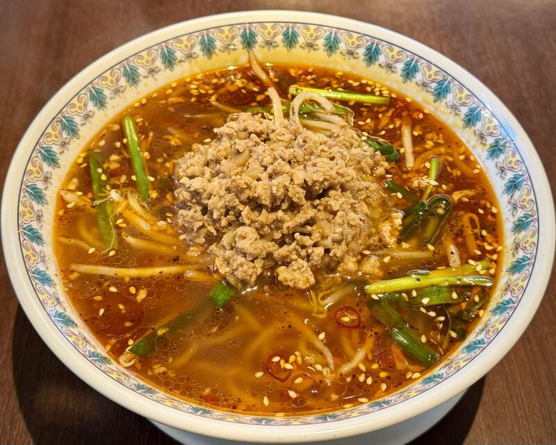 酒茶房如意 さけちゃぼうにょい 山形県酒田市大宮町 台湾ラーメン 辛さ2倍