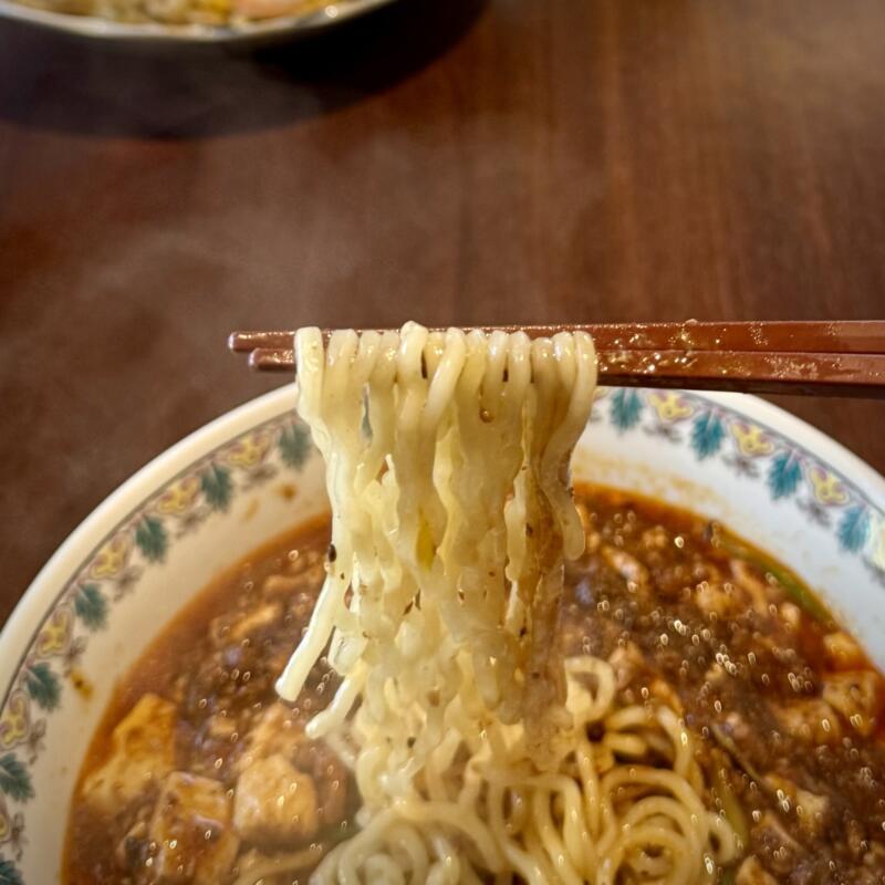 酒茶房如意 さけちゃぼうにょい 山形県酒田市大宮町 麻婆麺 マーボーラーメン 麻婆ラーメン 辛さ2倍 陳麻婆豆腐 麺