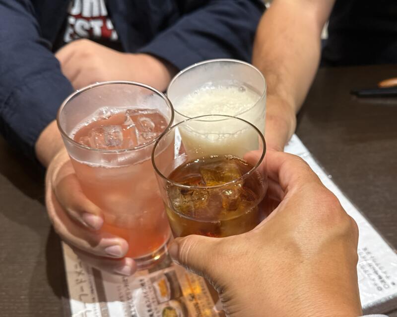 旬とスパイスのお店 星みや 秋田県秋田市大町 ウーロンハイ 乾杯