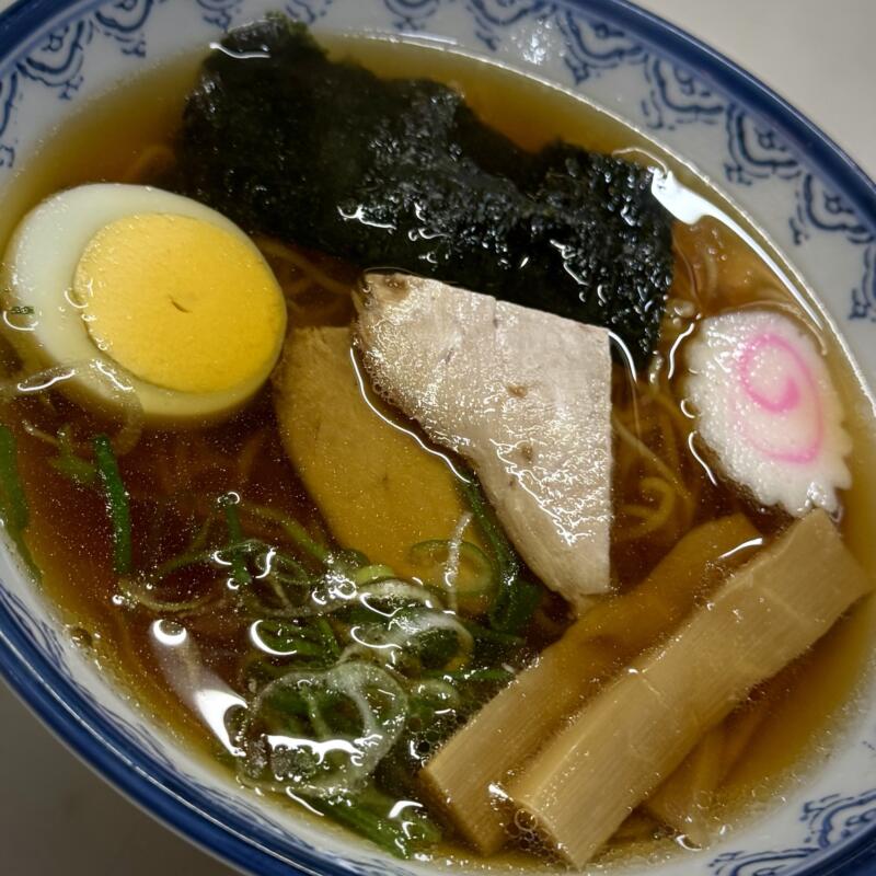 そば処 紀文 秋田県秋田市大町 川反 かわばた 千秋麺 〆ラーメン 醤油ラーメン 具