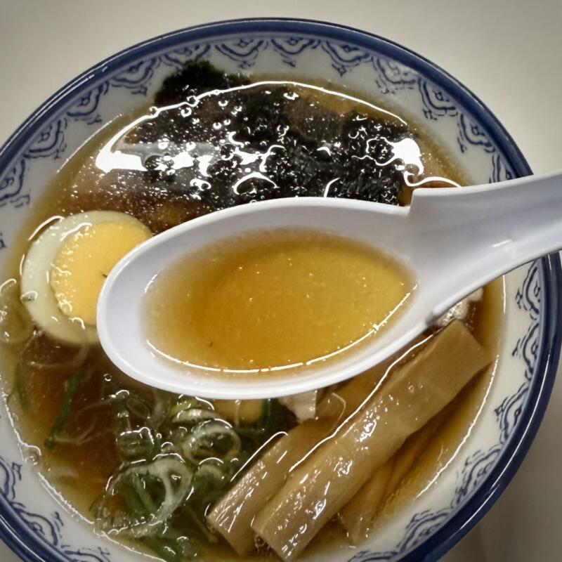 そば処 紀文 秋田県秋田市大町 川反 かわばた 千秋麺 〆ラーメン 醤油ラーメン スープ