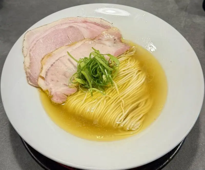 Ramen Ao ラーメン アオ 秋田県秋田市川尻御休町 塩らぁ麺 塩ラーメン 朝ラー
