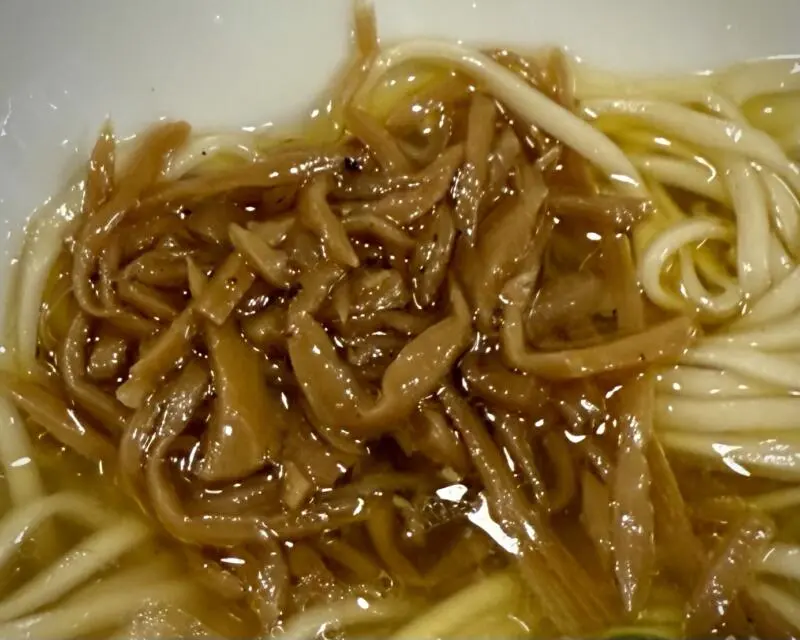 Ramen Ao ラーメン アオ 秋田県秋田市川尻御休町 塩らぁ麺 塩ラーメン 朝ラー 具 メンマ