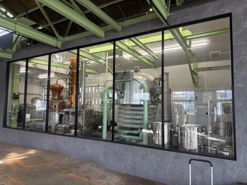 早苗饗蒸留所 SANABURI Distillery 秋田県男鹿市船川港船川 ポットスチル