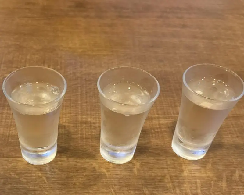  秋田県秋田市中通 秋田駅前 日本酒 三種