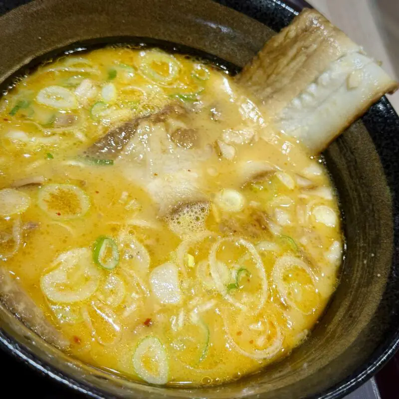 幸楽苑 イオンモール秋田店 秋田県秋田市御所野 イオンモール秋田店3Fフードコート エビ味噌つけめん 海老味噌つけ麺 具