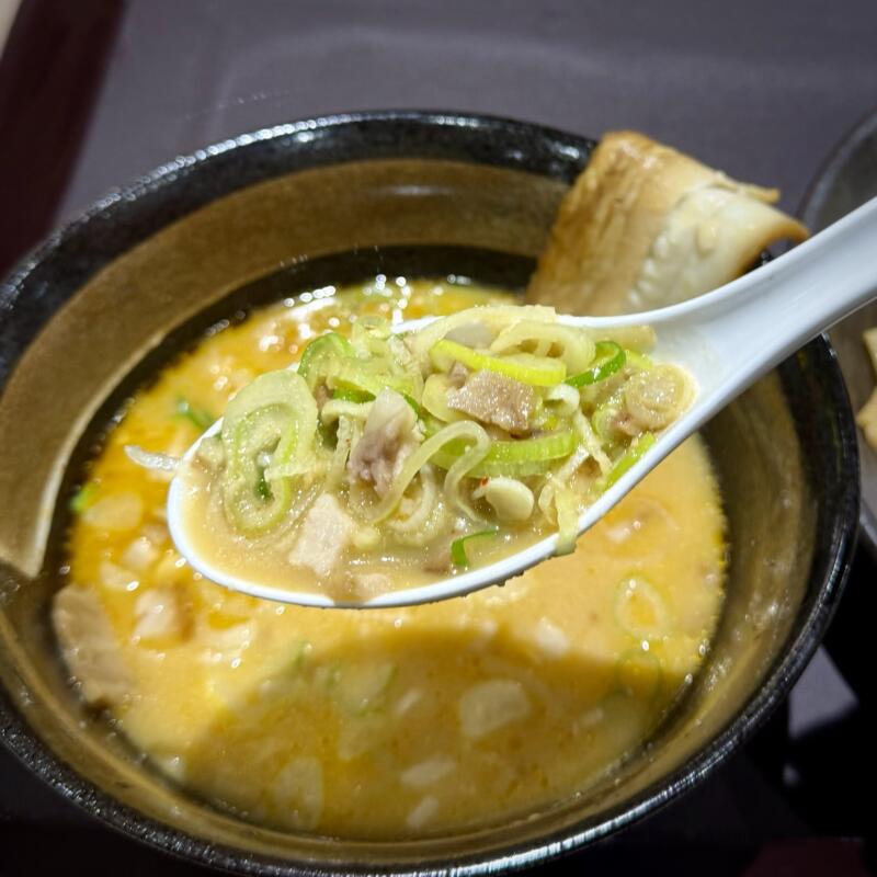 幸楽苑 イオンモール秋田店 秋田県秋田市御所野 イオンモール秋田店3Fフードコート エビ味噌つけめん 海老味噌つけ麺 つけ汁 スープ