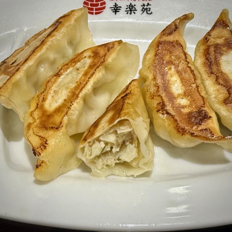 幸楽苑 イオンモール秋田店 秋田県秋田市御所野 イオンモール秋田店3Fフードコート エビ味噌つけめん 海老味噌つけ麺 餃子セット ギョーザ