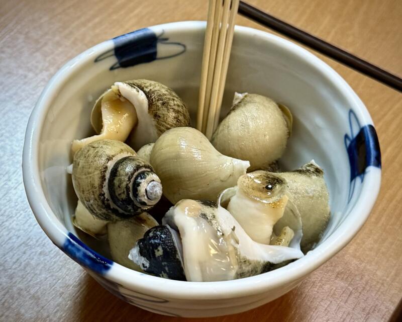 喜ぐち きぐち 新潟県新潟市中央区古町通10番町 バイ貝酒蒸し