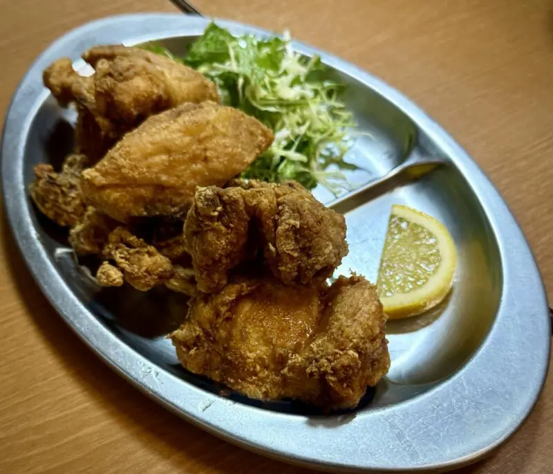 喜ぐち きぐち 新潟県新潟市中央区古町通10番町 鳥から揚げ カレー味 鶏の唐揚げ