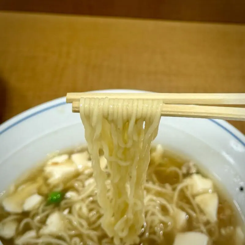中華 東来順 トンライジュン 新潟県新潟市中央区沼垂東 麻婆湯麺 麻婆ラーメン マーボー麺 肉と豆腐入そば 麺