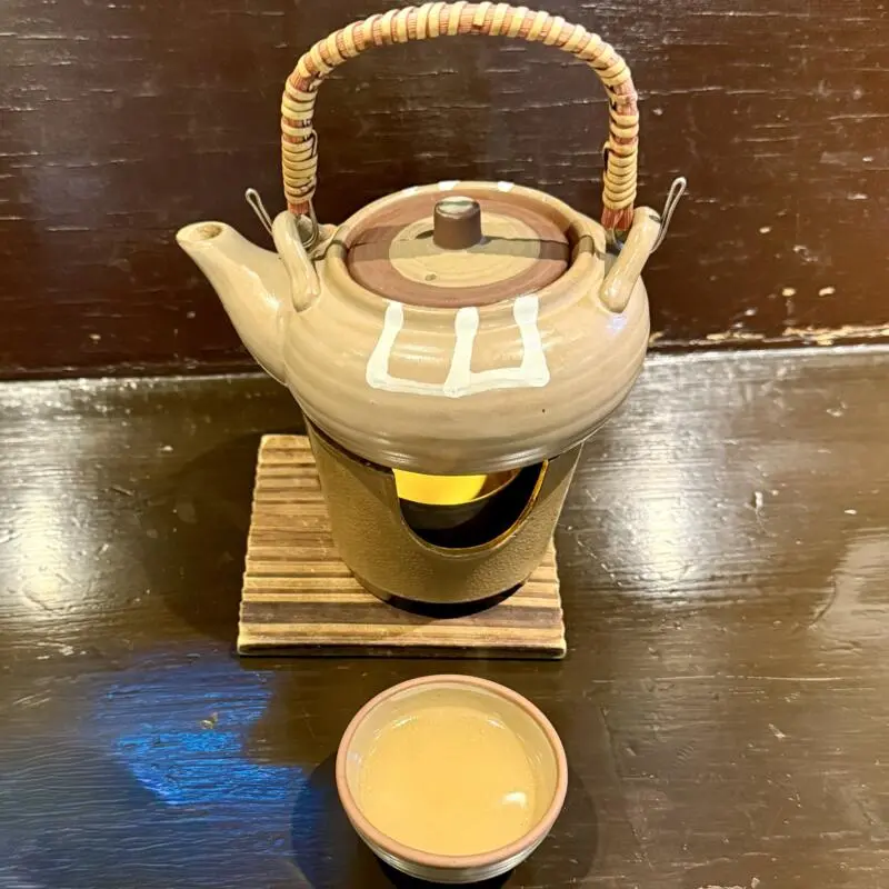 秋田比内や 大館本店 秋田県大館市大町 東大館駅 比内地鶏白湯つけそば 比内地鶏つけ麺 比内地鶏スープ割り付き