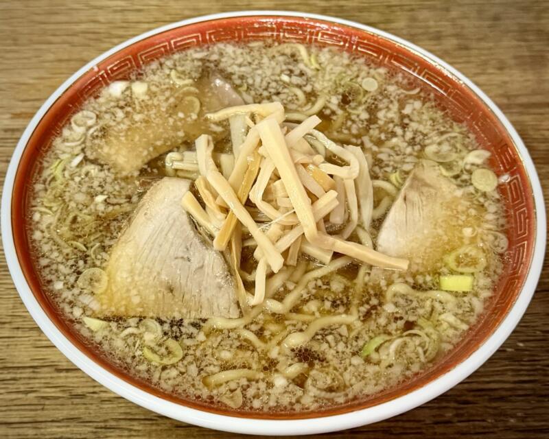 分水中華亭 ぶんすいちゅうかてい 新潟県燕市分水大武 分水駅 中華そば 新潟ご当地 燕背脂ラーメン 背脂醤油ラーメン