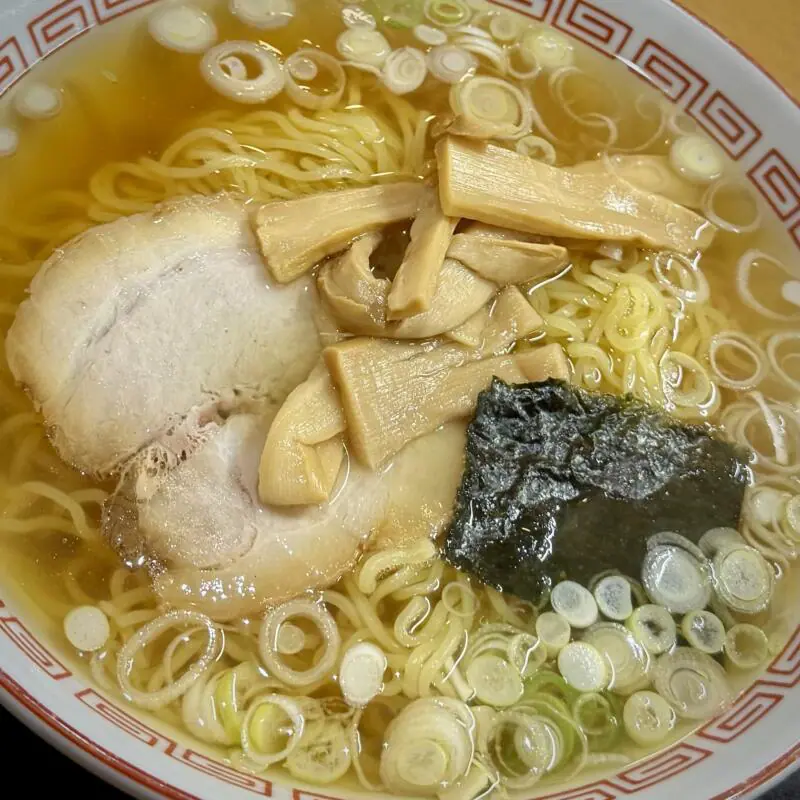 こけし食堂 宮城県気仙沼市田中前 不動の沢駅 ラーメン 醤油ラーメン 具