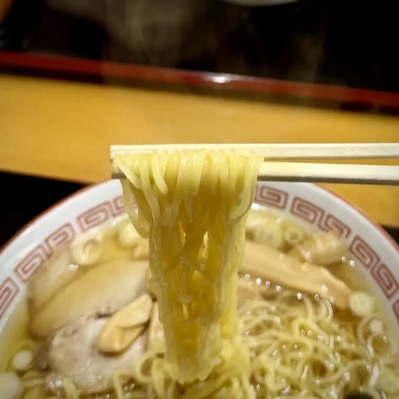 こけし食堂 宮城県気仙沼市田中前 不動の沢駅 ラーメン 醤油ラーメン 麺