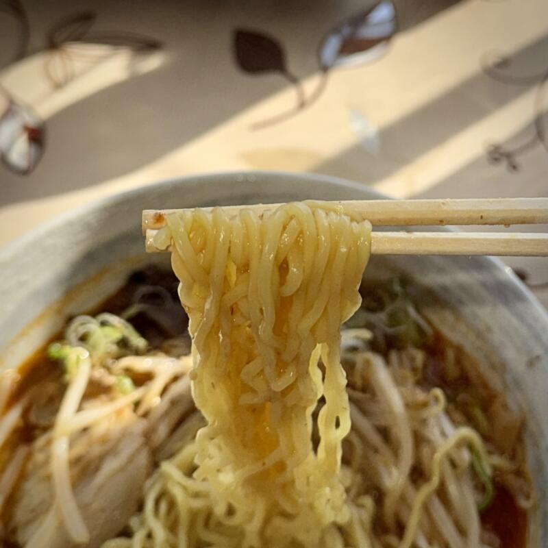 中華そば ちくりん 岩手県滝沢市後 大更駅 みそ中華 味噌ラーメン 麺