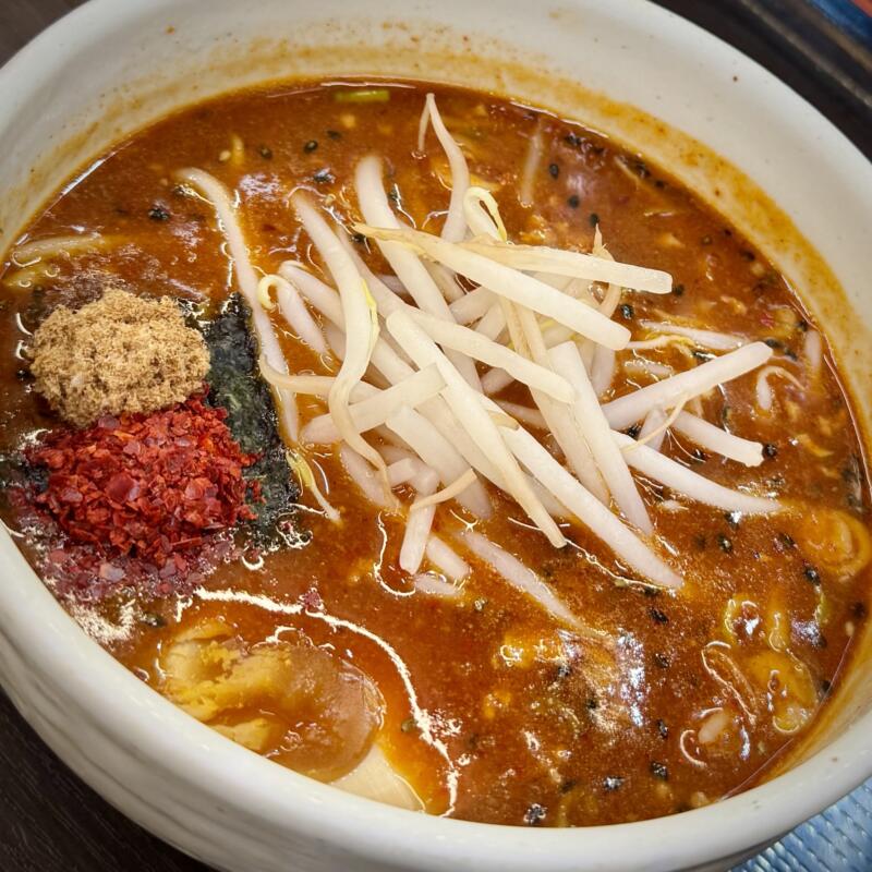 麺屋 はつがい 津志田店 岩手県盛岡市津志田中央 岩手飯岡駅 辛つけめん 辛いつけ麺 並盛 具