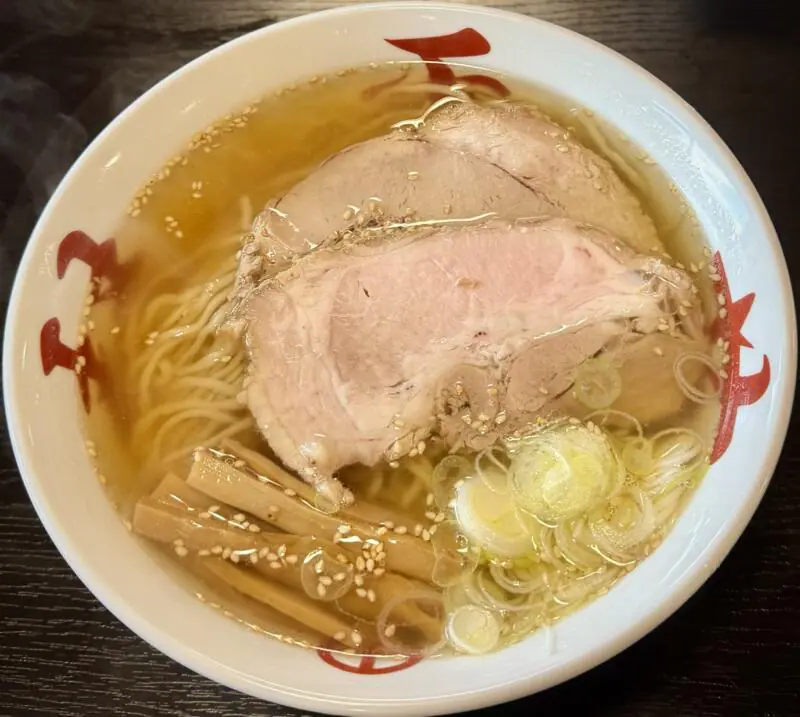 中華そば処 琴平荘 こんぴらそう 山形県鶴岡市三瀬己 三瀬駅 中華そば塩 あっさり 塩ラーメン