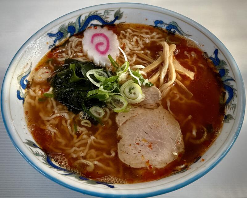 そばの店 ひらま 山形県米沢市浅川 置賜駅 激辛ラーメン 辛い米沢ラーメン 辛醤油ラーメン