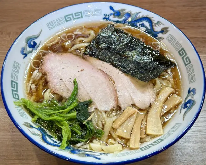 手打ラーメン キセン 山形県上山市矢来 かみのやま温泉駅 手打にんにくラーメン 福島ご当地 白河ラーメン 醤油ラーメン