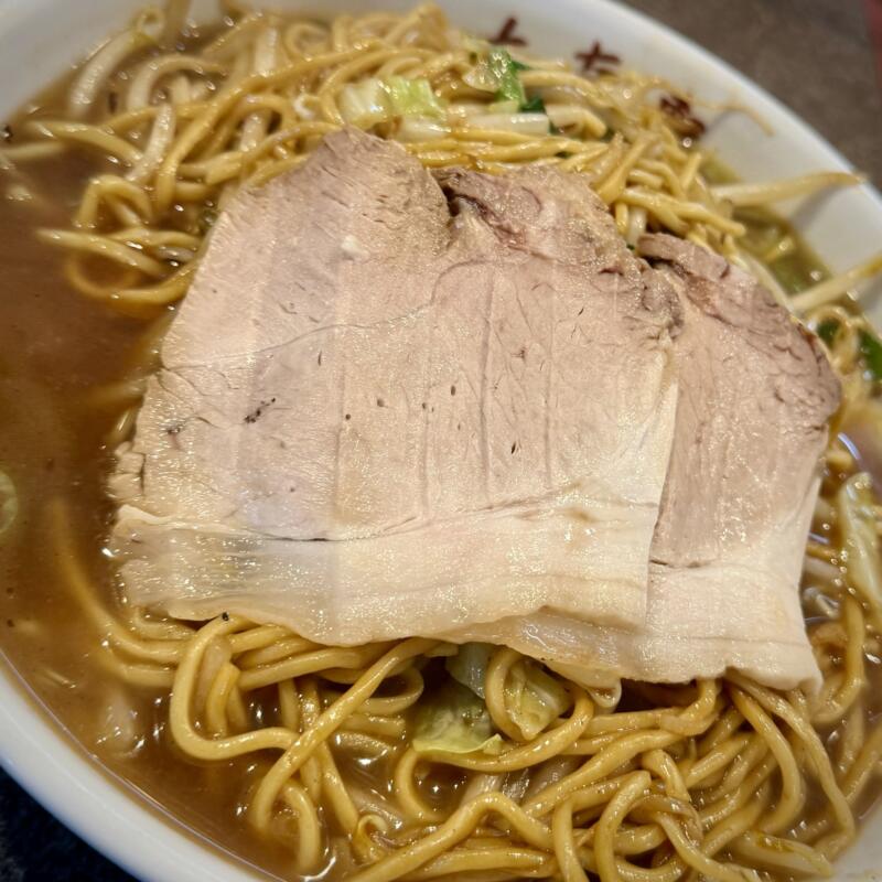 中国料理 大南軒 だいなんけん 山形県尾花沢市横町 大石田駅 焼きそばラーメン ソースラーメン 具