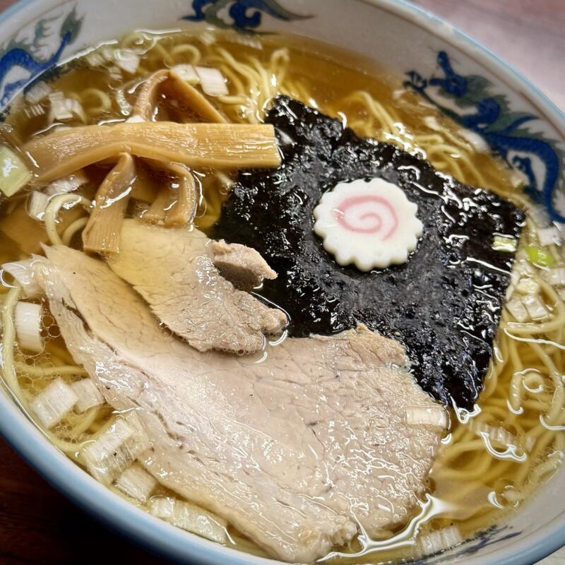 山下食堂 山形県東根市温泉町 東根駅 中華そば 醤油ラーメン 具