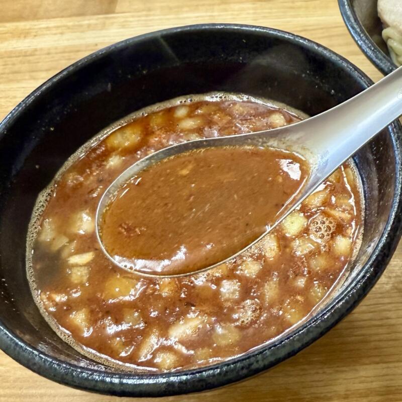 麺屋 羅漢 らかん 秋田県横手市条里 横手駅 海老つけ麺 辛味 つけ汁 スープ