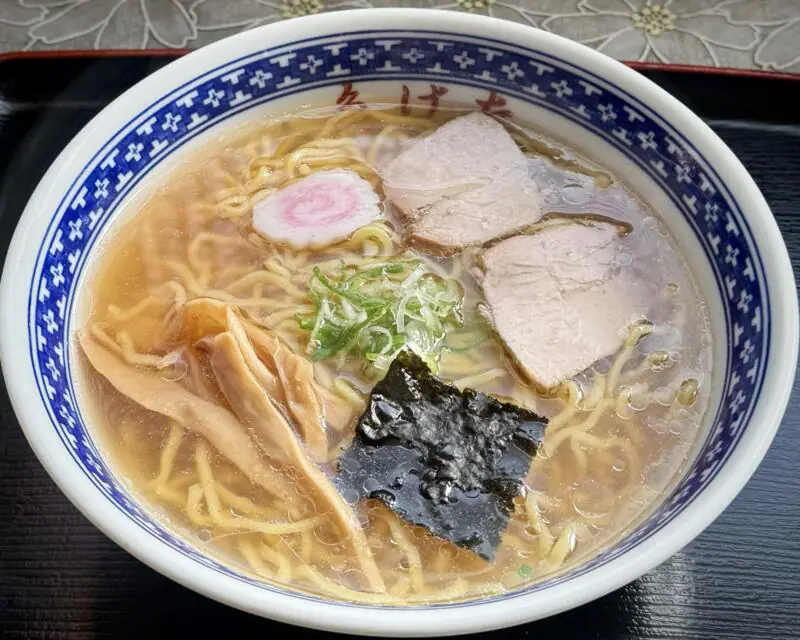 武田そば屋 たけたそばや 山形県山形市長谷堂 中華そば 醤油ラーメン