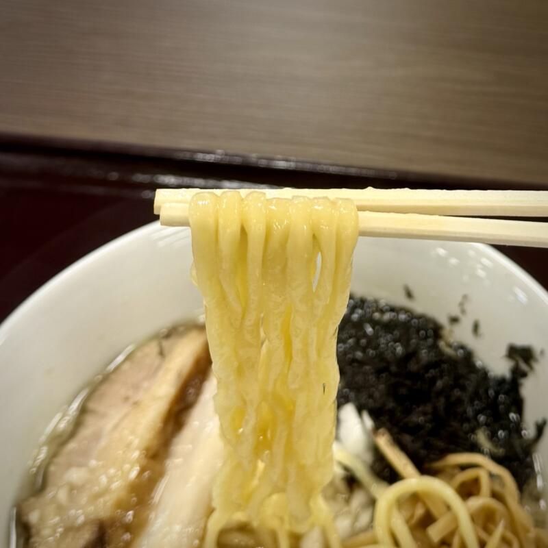 ラーメン哲學 八竜店 秋田県山本郡三種町浜田 テラタ八竜店フードコート内 燕三条系 背脂中華そば 燕背脂ラーメン 背脂醤油ラーメン 麺