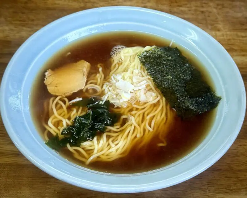 ふじた食堂 岩手県盛岡市茶畑 仙北町駅 中華そば 醤油ラーメン