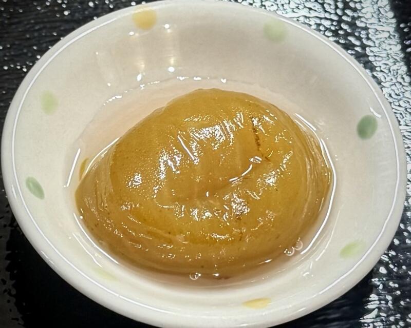 ダイニング ぶなの森 秋田県にかほ市象潟町 にかほ市観光拠点センター にかほっと内 坂内の淡麗しょうゆラーメン 醤油ラーメン いちじくの甘露煮付き