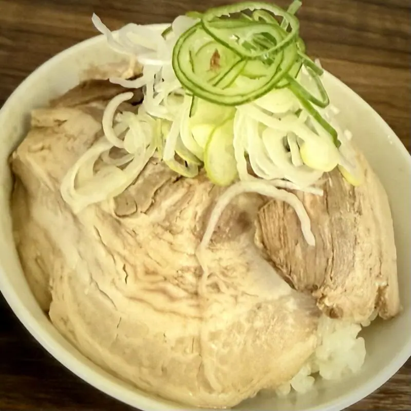 中華そば ﻿琴の こんの 山形県鶴岡市羽黒町黒瀬 鶴岡駅 ニグめし チャーシュー丼 チャーシューライス