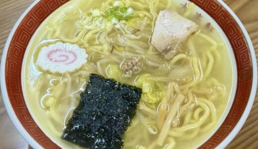 大来軒＠秋田県大仙市大曲にてしおラーメンをオーダー！創業90年オーバーの県南を代表する老舗の麺類食堂♪