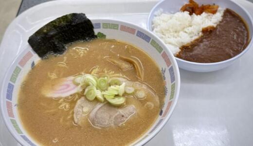 ピノキオ＠秋田県秋田市御所野にて味噌ラーメン ミニカレーをオーダー！麺とご飯もののセットがお得なコスパ最高の麺類食堂♪
