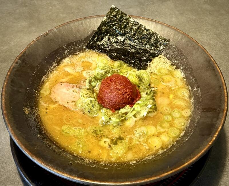 Ramen Ao ラーメン アオ 秋田県秋田市川尻御休町 辛味噌らぁ麺 辛味噌ラーメン